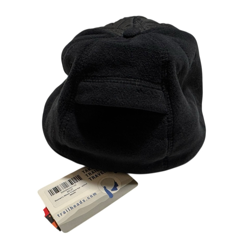 TrailHeads Quilted Ponytail Hat Black - Picture 9 of 11